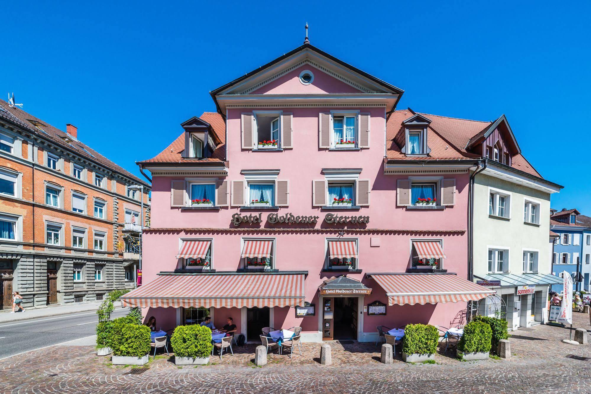Hotel Goldener Sternen Констанц Экстерьер фото