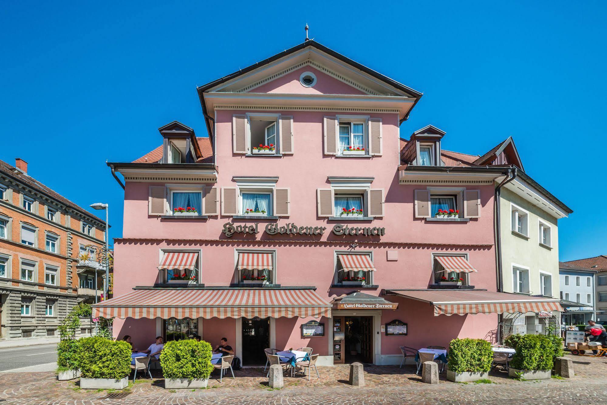 Hotel Goldener Sternen Констанц Экстерьер фото
